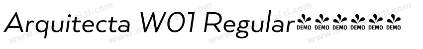 Arquitecta W01 Regular字体转换